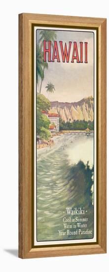 Waikiki-null-Framed Stretched Canvas