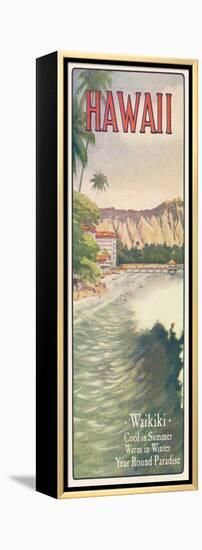 Waikiki-null-Framed Stretched Canvas