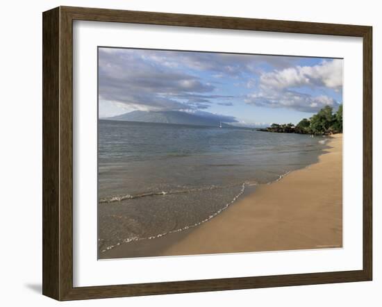 Wailea Beach, Maui, Hawaii, Hawaiian Islands, Pacific, USA-Alison Wright-Framed Photographic Print