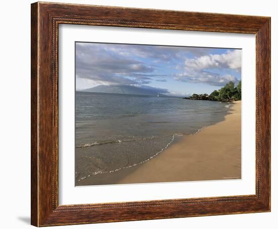 Wailea Beach, Maui, Hawaii, Hawaiian Islands, Pacific, USA-Alison Wright-Framed Photographic Print