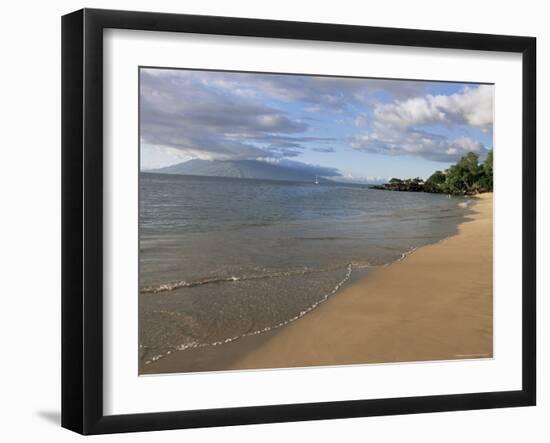 Wailea Beach, Maui, Hawaii, Hawaiian Islands, Pacific, USA-Alison Wright-Framed Photographic Print