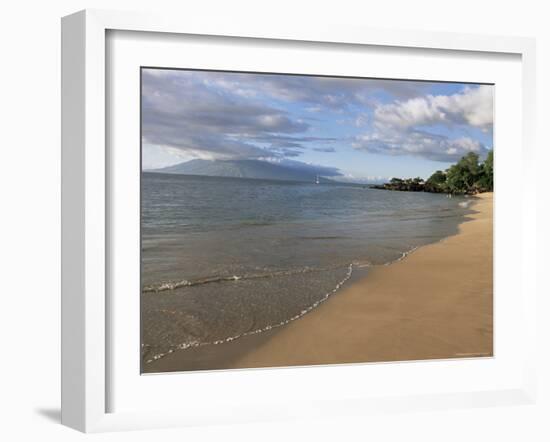 Wailea Beach, Maui, Hawaii, Hawaiian Islands, Pacific, USA-Alison Wright-Framed Photographic Print