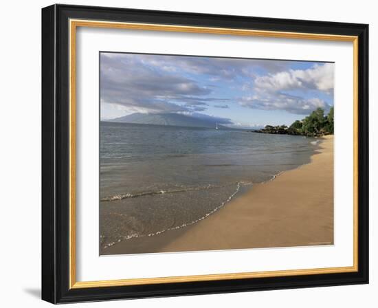 Wailea Beach, Maui, Hawaii, Hawaiian Islands, Pacific, USA-Alison Wright-Framed Photographic Print