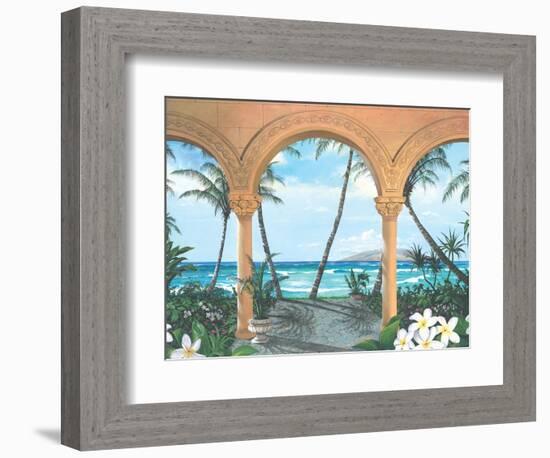 Wailea Walkway-Scott Westmoreland-Framed Art Print