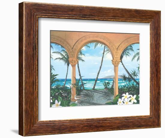 Wailea Walkway-Scott Westmoreland-Framed Art Print