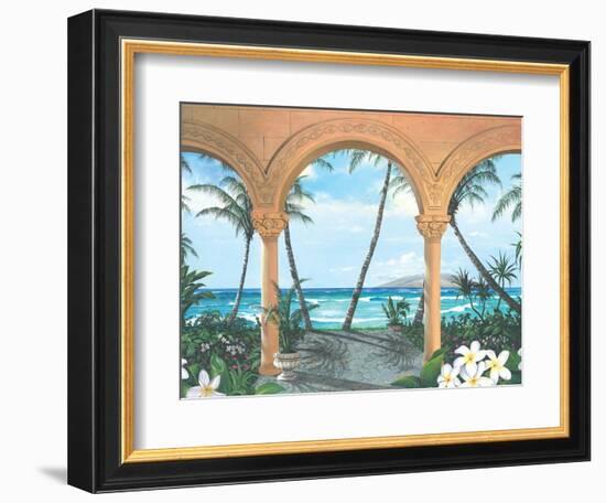 Wailea Walkway-Scott Westmoreland-Framed Art Print