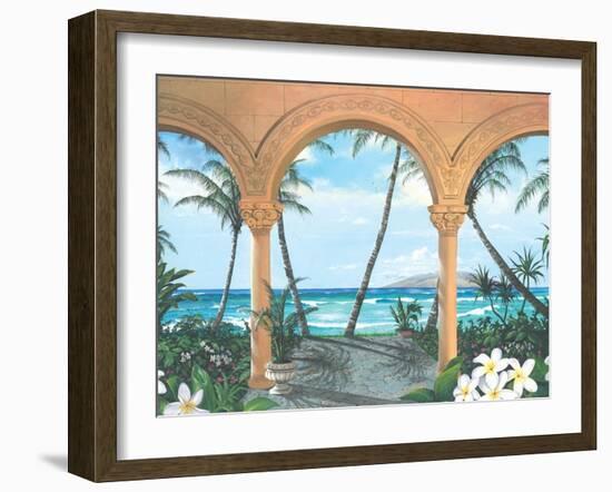 Wailea Walkway-Scott Westmoreland-Framed Art Print