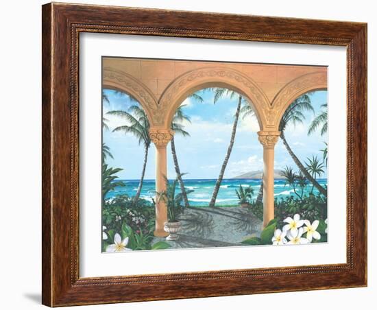 Wailea Walkway-Scott Westmoreland-Framed Art Print