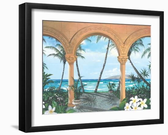 Wailea Walkway-Scott Westmoreland-Framed Art Print