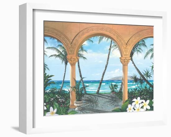 Wailea Walkway-Scott Westmoreland-Framed Art Print