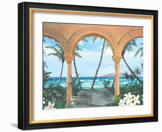 Wailea Walkway-Scott Westmoreland-Framed Art Print