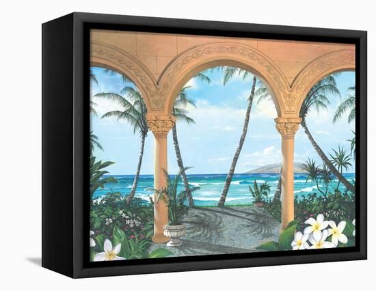 Wailea Walkway-Scott Westmoreland-Framed Stretched Canvas