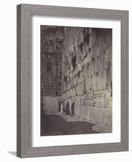 Wailing Place of Jérusalem-James Robertson-Framed Giclee Print