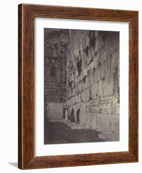 Wailing Place of Jérusalem-James Robertson-Framed Giclee Print