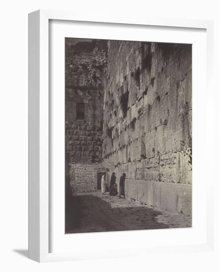 Wailing Place of Jérusalem-James Robertson-Framed Giclee Print