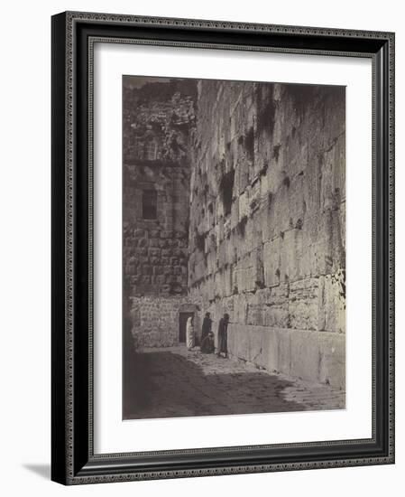 Wailing Place of Jérusalem-James Robertson-Framed Giclee Print