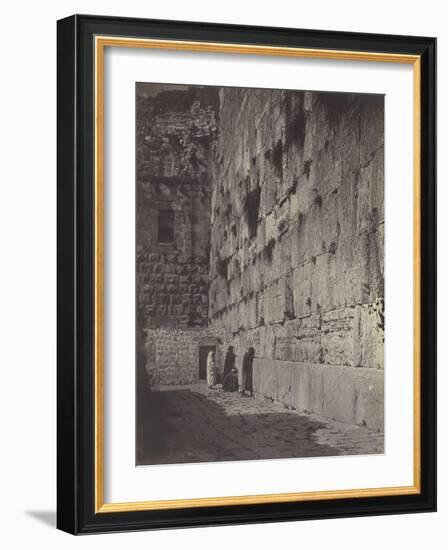 Wailing Place of Jérusalem-James Robertson-Framed Giclee Print