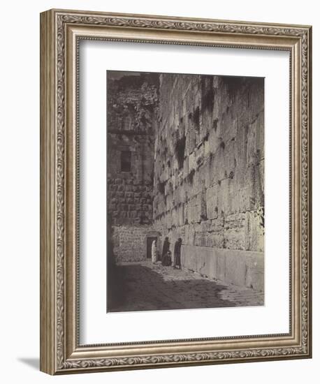 Wailing Place of Jérusalem-James Robertson-Framed Giclee Print