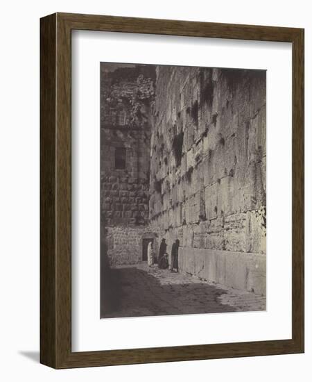 Wailing Place of Jérusalem-James Robertson-Framed Giclee Print