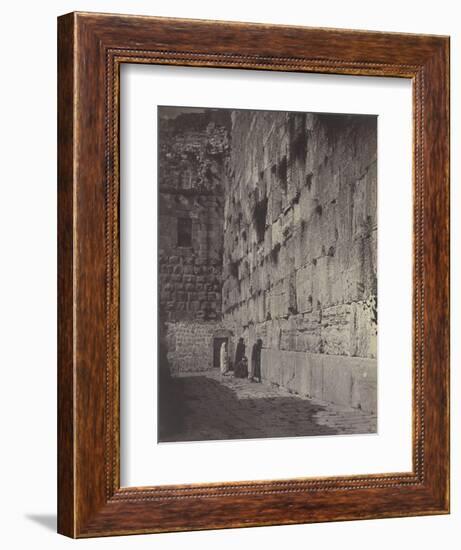 Wailing Place of Jérusalem-James Robertson-Framed Giclee Print