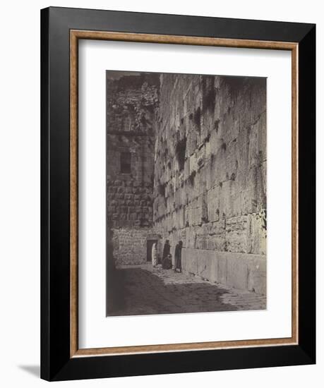 Wailing Place of Jérusalem-James Robertson-Framed Giclee Print