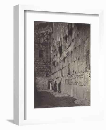 Wailing Place of Jérusalem-James Robertson-Framed Giclee Print