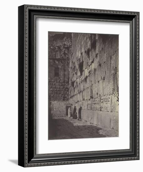 Wailing Place of Jérusalem-James Robertson-Framed Giclee Print