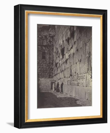 Wailing Place of Jérusalem-James Robertson-Framed Giclee Print