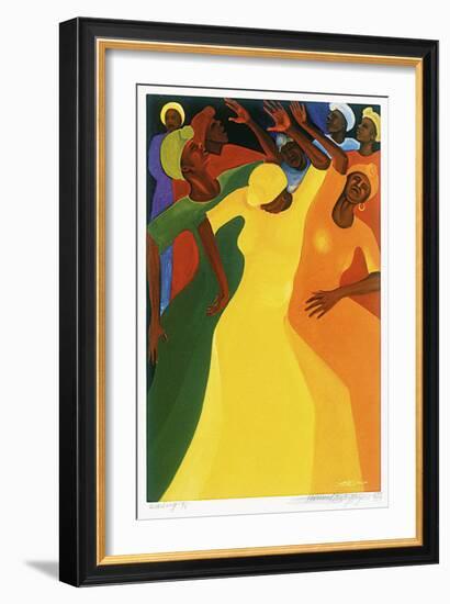 Wailing-Bernard Stanley Hoyes-Framed Art Print