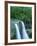 Wailua Falls, Lihue, Kauai, Hawaii, USA-Walter Bibikow-Framed Photographic Print