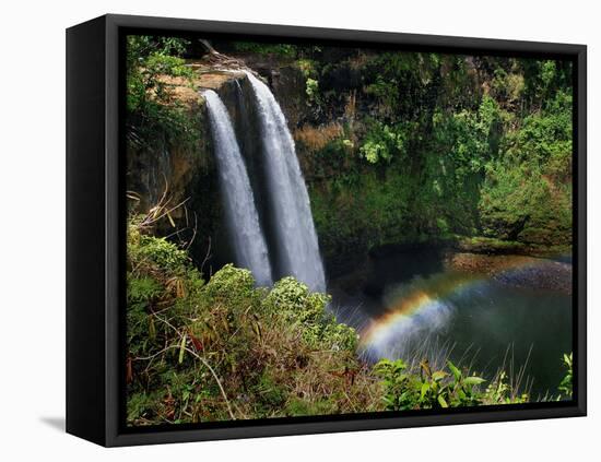 Wailua Falls-Jim Mone-Framed Premier Image Canvas