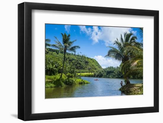 Wailua River. Kauai, Hawaii, United States of America, Pacific-Michael Runkel-Framed Photographic Print