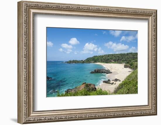 Waimea Bay Beach Park, North Shore, Oahu, Hawaii, United States of America, Pacific-Michael DeFreitas-Framed Photographic Print