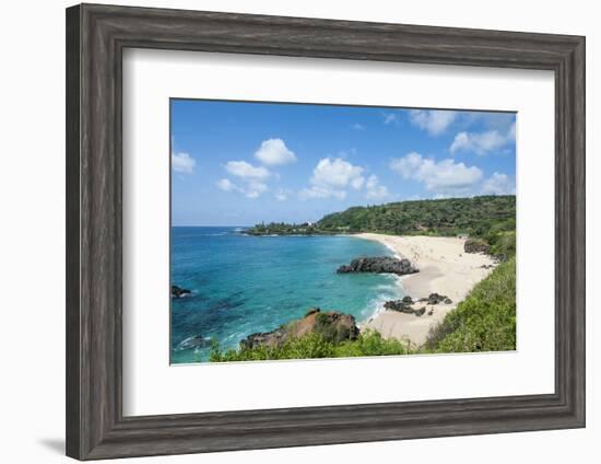 Waimea Bay Beach Park, North Shore, Oahu, Hawaii, United States of America, Pacific-Michael DeFreitas-Framed Photographic Print