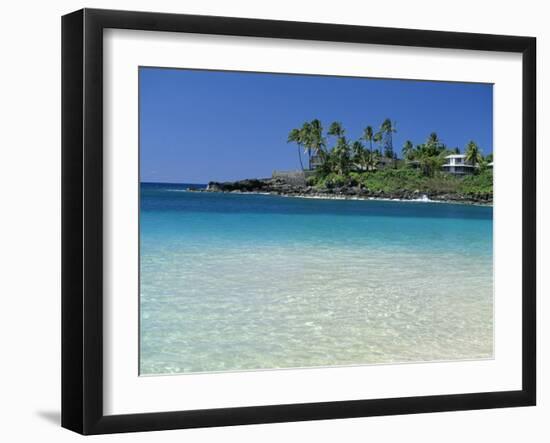 Waimea Bay on the North Shore, a Surfing Mecca, Oahu, Hawaiian Islands-Robert Francis-Framed Photographic Print