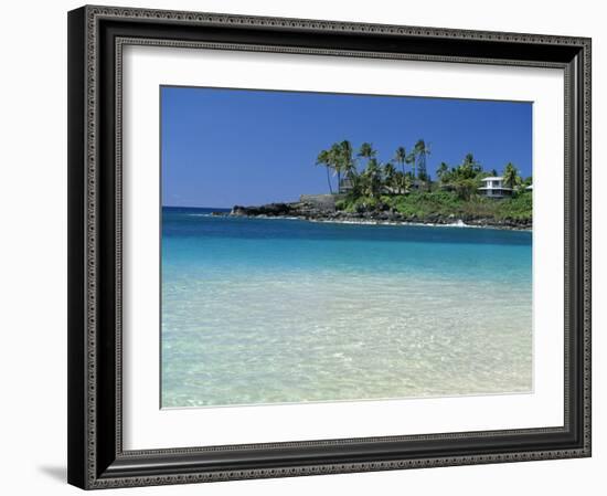 Waimea Bay on the North Shore, a Surfing Mecca, Oahu, Hawaiian Islands-Robert Francis-Framed Photographic Print