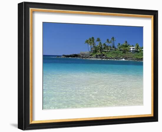 Waimea Bay on the North Shore, a Surfing Mecca, Oahu, Hawaiian Islands-Robert Francis-Framed Photographic Print