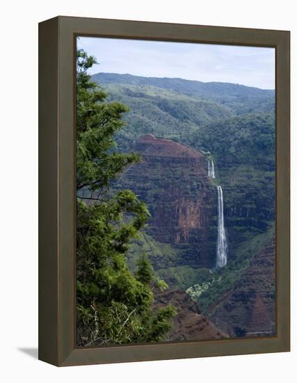 Waimea Canyon, Kauai, Hawaii, USA-Ethel Davies-Framed Premier Image Canvas