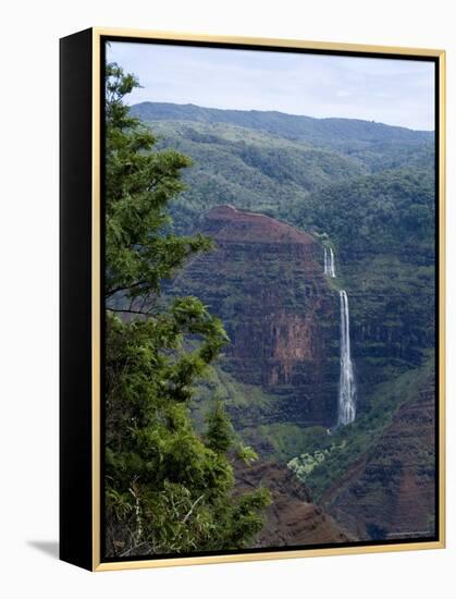 Waimea Canyon, Kauai, Hawaii, USA-Ethel Davies-Framed Premier Image Canvas