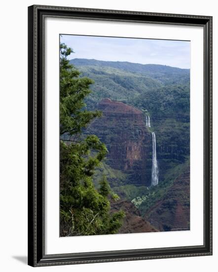 Waimea Canyon, Kauai, Hawaii, USA-Ethel Davies-Framed Photographic Print