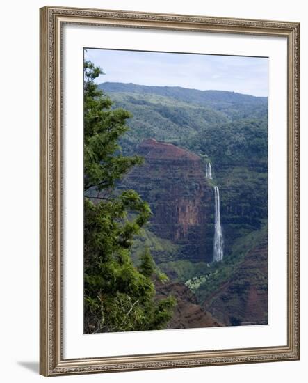 Waimea Canyon, Kauai, Hawaii, USA-Ethel Davies-Framed Photographic Print