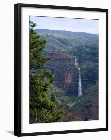 Waimea Canyon, Kauai, Hawaii, USA-Ethel Davies-Framed Photographic Print