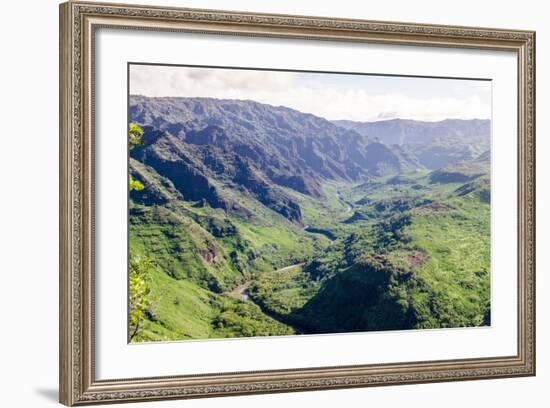 Waimea Canyon State Park, Kauai, Hawaii, United States of America, Pacific-Michael DeFreitas-Framed Photographic Print