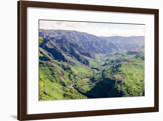Waimea Canyon State Park, Kauai, Hawaii, United States of America, Pacific-Michael DeFreitas-Framed Photographic Print