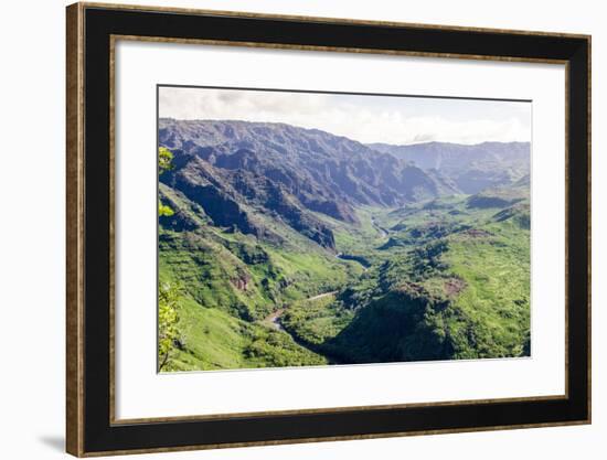 Waimea Canyon State Park, Kauai, Hawaii, United States of America, Pacific-Michael DeFreitas-Framed Photographic Print