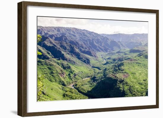 Waimea Canyon State Park, Kauai, Hawaii, United States of America, Pacific-Michael DeFreitas-Framed Photographic Print