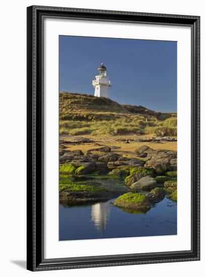 Waipapa Lighthouse, Catlins, Southland, South Island, New Zealand-Rainer Mirau-Framed Photographic Print