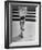 Waist-Down View of Dress with Belt as an Accent around Knees-Nina Leen-Framed Photographic Print