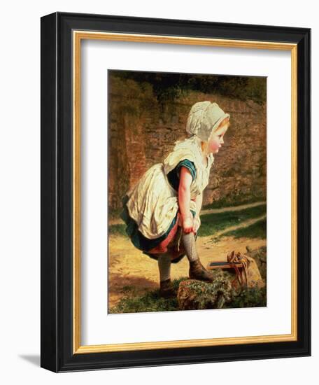 Wait for Me! (Returning Home from School)-Sophie Anderson-Framed Giclee Print