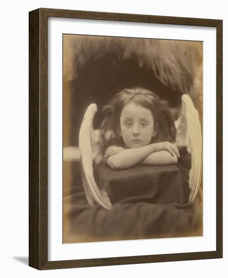 Wait (Rachel Gurney), 1872-Julia Margaret Cameron-Framed Art Print